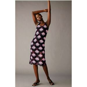 Delfi Collective Sheer Lace Dress - New Medium